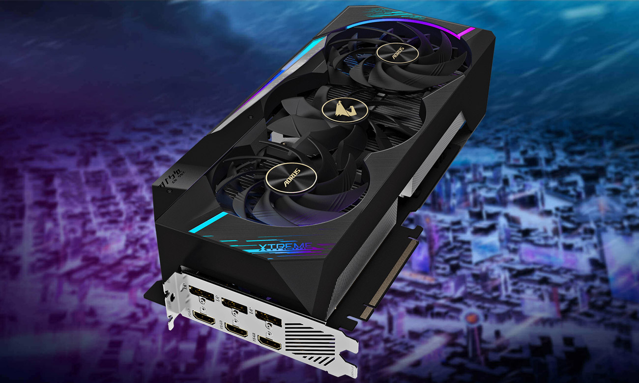 Gigabyte GeForce RTX 3090 AORUS XTREME 24GB GDDR6X - Karty
